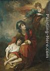Benjamin West Famous Paintings - Hagar and Ishmael